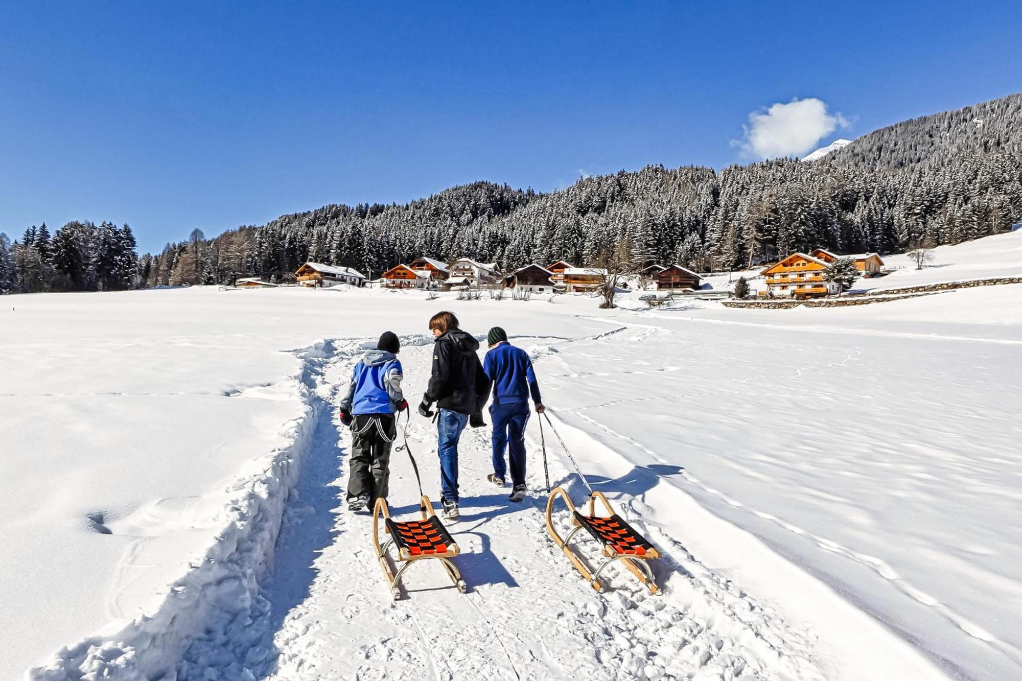 Вилла Binterhof Planca di Sopra Экстерьер фото